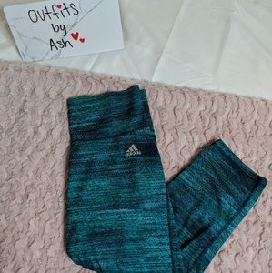 ADIDAS Climalite High-Rise Cropped Leggings